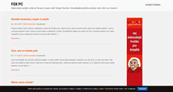 Desktop Screenshot of foxpc.cz