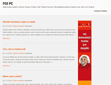Tablet Screenshot of foxpc.cz